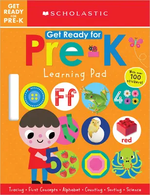 Get Ready for Pre-K Learning Pad: Scholastic Early Learners (Bloc de aprendizaje) - Get Ready for Pre-K Learning Pad: Scholastic Early Learners (Learning Pad)