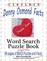 Enciérralo, Donny Osmond, Sopa de letras, Libro de rompecabezas - Circle It, Donny Osmond Facts, Word Search, Puzzle Book