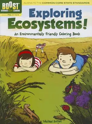 ¡Explorando los ecosistemas! Un libro para colorear respetuoso con el medio ambiente - Exploring Ecosystems!: An Environmentally Friendly Coloring Book