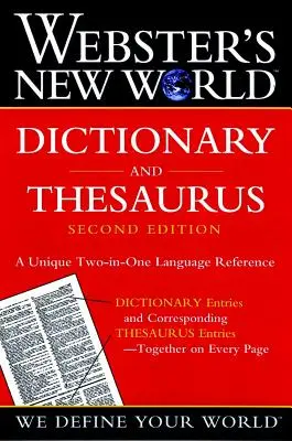 Webster's New World Dictionary and Thesaurus, 2nd Edition (Edición en papel) - Webster's New World Dictionary and Thesaurus, 2nd Edition (Paper Edition)