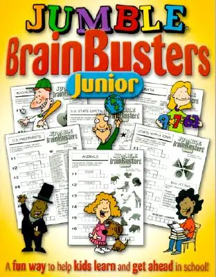 Jumble Brainbusters Junior: ¡Porque aprender puede ser divertido! - Jumble Brainbusters Junior: Because Learning Can Be Fun!