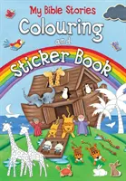 Mis historias de la Biblia Libro de colorear y pegatinas - My Bible Stories Colouring and Sticker Book