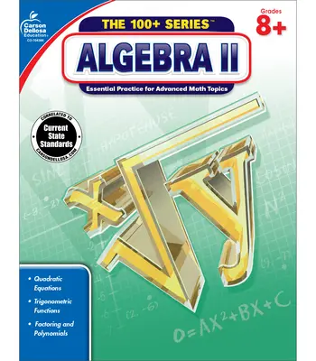 Álgebra II, Grados 8 - 10 - Algebra II, Grades 8 - 10