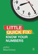 Conoce tus números: Pequeño arreglo rápido - Know Your Numbers: Little Quick Fix