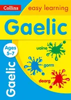 Easy Learning Gaelic Edades 5-7 - Ideal para aprender en casa - Easy Learning Gaelic Age 5-7 - Ideal for Learning at Home