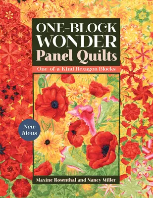 One-Block Wonder Panel Quilts: Nuevas ideas; bloques hexagonales únicos - One-Block Wonder Panel Quilts: New Ideas; One-Of-A-Kind Hexagon Blocks