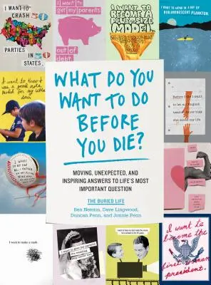 ¿Qué quieres hacer antes de morir? Respuestas conmovedoras, inesperadas e inspiradoras a la pregunta más importante de la vida - What Do You Want to Do Before You Die?: Moving, Unexpected, and Inspiring Answers to Life's Most Important Question