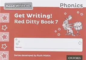 Read Write Inc. Phonics: ¡Get Writing! Libro Rojo 7 Paquete de 10 - Read Write Inc. Phonics: Get Writing! Red Ditty Book 7 Pack of 10