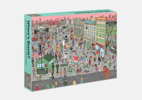 ¿Dónde está Bowie? David Bowie en Berlín: Rompecabezas de 500 piezas - Where's Bowie?: David Bowie in Berlin: 500 Piece Jigsaw Puzzle