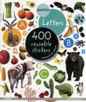 Letras Eyelike: 400 pegatinas reutilizables inspiradas en la naturaleza - Eyelike Letters: 400 Reusable Stickers Inspired by Nature