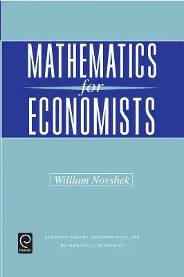 Matemáticas para economistas - Mathematics for Economists