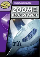 Rapid Phonics Paso 3: Zoom al Planeta Azul (Ficción) - Rapid Phonics Step 3: Zoom to the Blue Planet (Fiction)