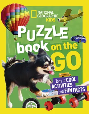 Libro de rompecabezas de National Geographic Kids: Sobre la marcha - National Geographic Kids Puzzle Book: On the Go