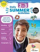 Actividades diarias de verano: Pasando de 2º a 3º Grado, Grados 2-3 - Daily Summer Activities: Moving from 2nd Grade to 3rd Grade, Grades 2-3