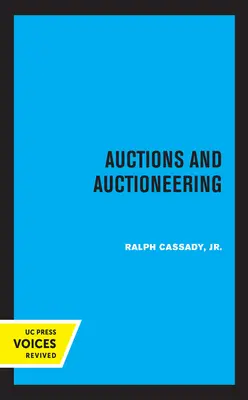 Subastas y subastas - Auctions and Auctioneering