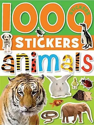 1000 Pegatinas: Animales [Con Pegatina(s) - 1000 Stickers: Animals [With Sticker(s)]