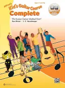 Curso completo de guitarra para niños de Alfred: El Método de Guitarra más Fácil de la Historia, Libro y Vídeo/Audio/Software Online - Alfred's Kid's Guitar Course Complete: The Easiest Guitar Method Ever!, Book & Online Video/Audio/Software