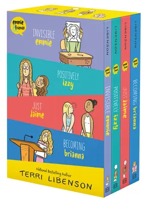 Emmie y sus amigos, 4 libros: Invisible Emmie, Positively Izzy, Just Jaime, Becoming Brianna - Emmie & Friends 4-Book Box Set: Invisible Emmie, Positively Izzy, Just Jaime, Becoming Brianna