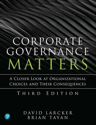 La gobernanza de las empresas - Corporate Governance Matters