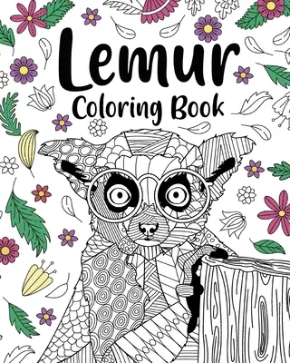 Libro para colorear de lémures - Lemur Coloring Book
