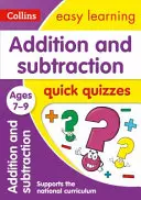 Pruebas rápidas de suma y resta: Edades 7-9 - Addition and Subtraction Quick Quizzes: Ages 7-9