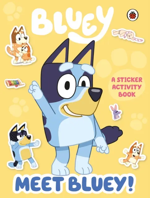 Bluey ¡Conoce a Bluey! Libro de actividades con pegatinas - Bluey: Meet Bluey! Sticker Activity Book