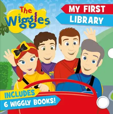 Los Wiggles: Mi primera biblioteca: Incluye 6 libros Wiggly - The Wiggles: My First Library: Includes 6 Wiggly Books