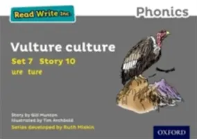 Leer Escribir Inc. Phonics: Gris Set 7 Libro de cuentos 10 Cultura Buitre - Read Write Inc. Phonics: Grey Set 7 Storybook 10 Vulture Culture