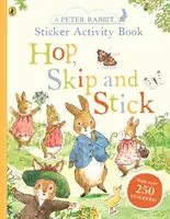 Peter Rabbit Hop, Skip, Stick Actividad con pegatinas - Peter Rabbit Hop, Skip, Stick Sticker Activity