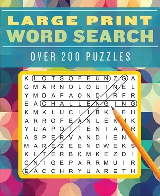 Sopa de letras grande - Large Print Word Search