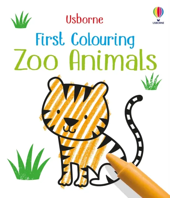 Primeros dibujos para colorear Animales del zoo - First Colouring Zoo Animals