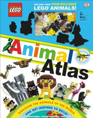 Lego Animal Atlas: Descubre los Animales del Mundo [Con Juguete] - Lego Animal Atlas: Discover the Animals of the World [With Toy]