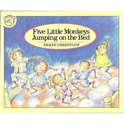 Cinco monitos saltando sobre la cama - Five Little Monkeys Jumping on the Bed