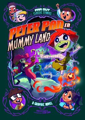 Peter Pan en el país de las momias: Una novela gráfica - Peter Pan in Mummy Land: A Graphic Novel