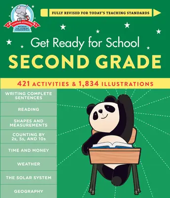 Prepárate para la escuela: Segundo curso (revisado y actualizado) - Get Ready for School: Second Grade (Revised and Updated)