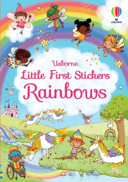 Little First Pegatinas Arco Iris - Little First Stickers Rainbows