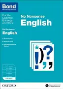 Bono: Inglés: No Nonsense - 5-6 años - Bond: English: No Nonsense - 5-6 years