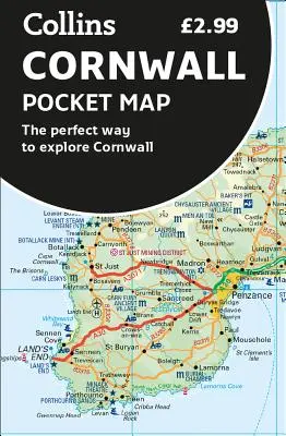 Cornwall Pocket Map - La forma perfecta de explorar Cornualles - Cornwall Pocket Map - The Perfect Way to Explore Cornwall