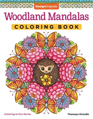 Mandalas del bosque Libro para colorear - Woodland Mandalas Coloring Book