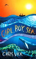 Chica. Chico. Sea. - Girl. Boy. Sea.