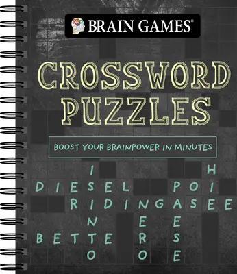 Juegos de ingenio - Crucigramas (Pizarra nº 2), 2: Aumenta tu capacidad intelectual en minutos - Brain Games - Crossword Puzzles (Chalkboard #2), 2: Boost Your Brainpower in Minutes