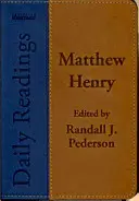 Lecturas diarias - Matthew Henry - Daily Readings - Matthew Henry