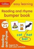 Libro de Lectura y Rimas Edades 3-5 - Ideal para aprender en casa - Reading and Rhyme Bumper Book Ages 3-5 - Ideal for Home Learning