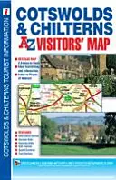 Cotswolds and Chilterns A-Z Visitors' Map (Mapa de los Cotswolds y Chilterns A-Z para visitantes) - Cotswolds and Chilterns A-Z Visitors' Map