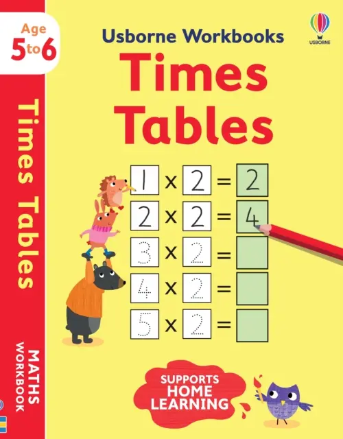 Cuadernos Usborne Tablas de multiplicar 5-6 - Usborne Workbooks Times tables 5-6