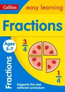 Collins Easy Learning 5-7 años -- Fracciones 5-7 años: Nueva - Collins Easy Learning Age 5-7 -- Fractions Ages 5-7: New