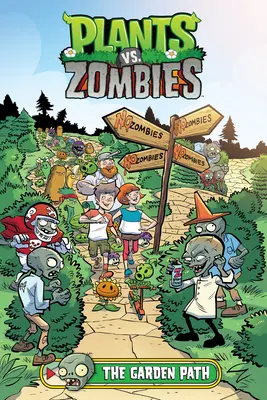 Plantas contra zombis Tomo 16: El sendero del jardín - Plants vs. Zombies Volume 16: The Garden Path