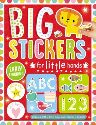 Grandes pegatinas para manos pequeñas - Big Stickers for Little Hands Early Learning