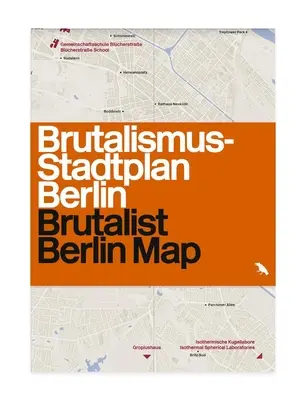 Mapa brutalista de Berlín - Brutalist Berlin Map