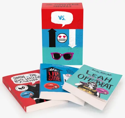 Juego de 3 novelas del Simonverso: Simon contra la agenda del homo sapiens, El lado bueno de lo no correspondido y Leah on the Offbeat. - The Simonverse Novels 3-Book Box Set: Simon vs. the Homo Sapiens Agenda, the Upside of Unrequited, and Leah on the Offbeat